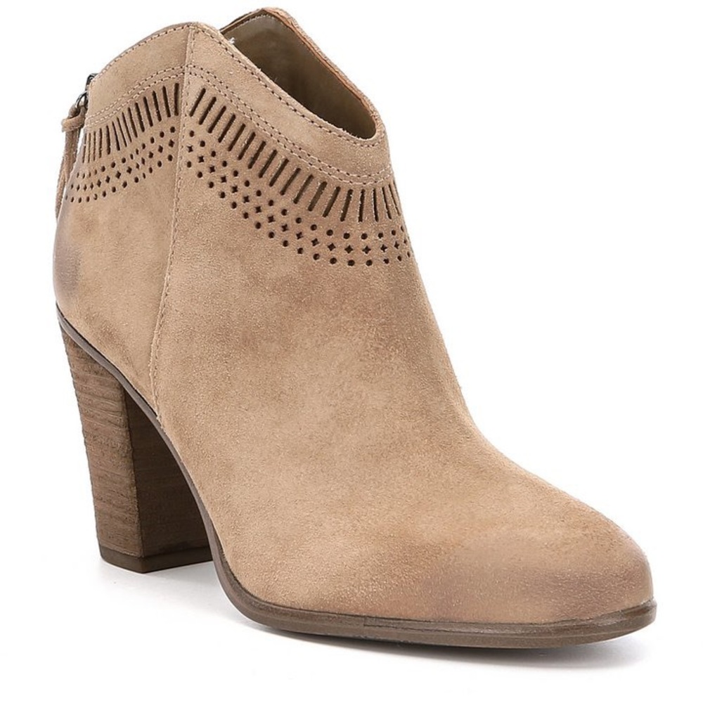 Vince Camuto Tan Suede Fetter Booties 7